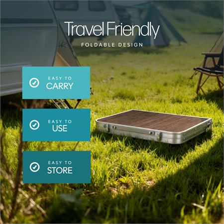 Folding Low Table for Camping