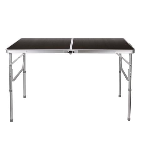Camping Table with Adjustable Legs   120x60x70cm