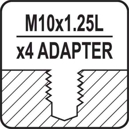 TRIMMER HEAD W. 5 ADAPTERS