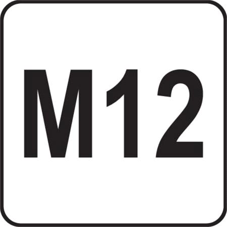 THREADED STEEL RIVET NUTS M12, 20PCS