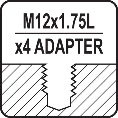 TRIMMER HEAD W. 5 ADAPTERS