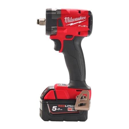 Milwaukee M18 FUEL 3/8" Cordless Impact Wrench with 2 x 5.0Ah Batteries and Charger