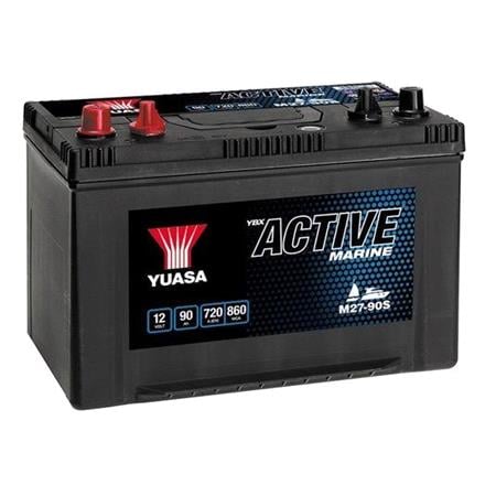 YUASA M27 90 Marine Battery 90Ah 720A 304 x 173 x 225mm