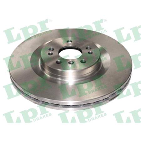 LPR Front Axle Brake Discs (Pair)   Diameter: 350mm