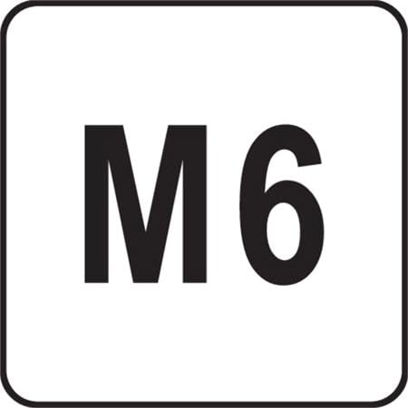 THREADED STEEL RIVET NUTS M6, 20PCS