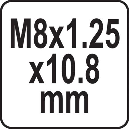 WIRE THREADS M8x1.25x10.8MM