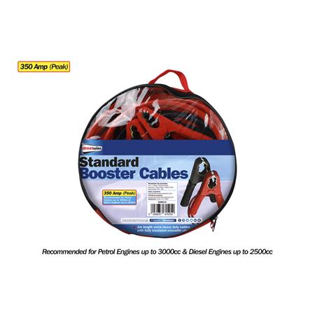 Booster Cables   2m 250Amp Suitable for up to 3000cc (Petrol)