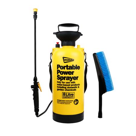 Streetwize 8L Portable Pressure Washer Sprayer   Portawash