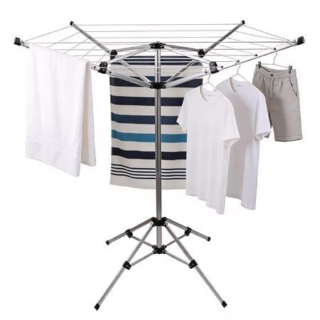 Streetwize 4 Arm Rotary Clothes Airer with Pegs