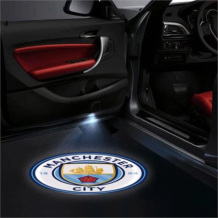 Man City Car Door LED Puddle Lights Set (x2)   Wireless