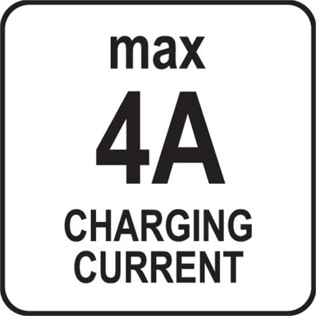 BATTERY CHARGER 12V 4A 60AH LED