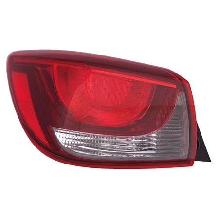 Left Rear Lamp (Supplied Without Bulbholder) for Mazda 2 2015 on