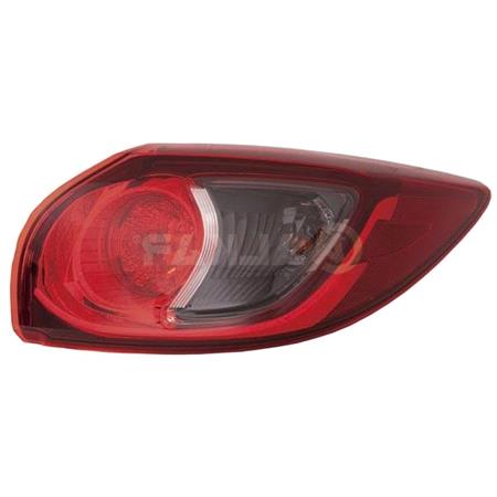 Right Rear Lamp (Outer, On Quarter Panel, Supplied Without Bulbholder) for Mazda CX 5 2011 to 2016