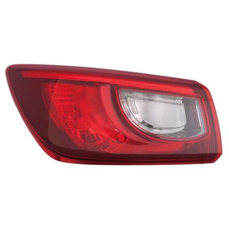 Left Rear Lamp (Outer, On Quarter Panel, Supplied Without Bulbholder) for Mazda CX 3 2015 on
