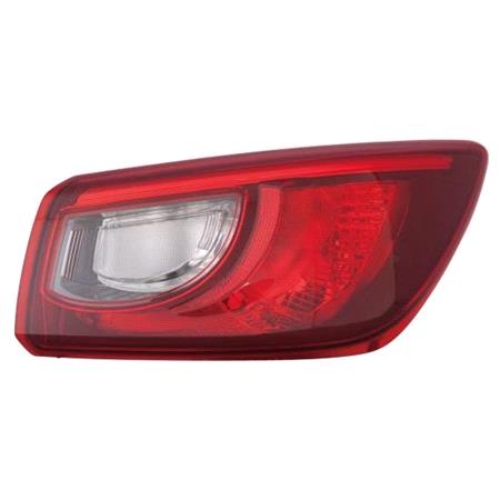 Right Rear Lamp (Outer, On Quarter Panel, Supplied Without Bulbholder) for Mazda CX 3 2015 on