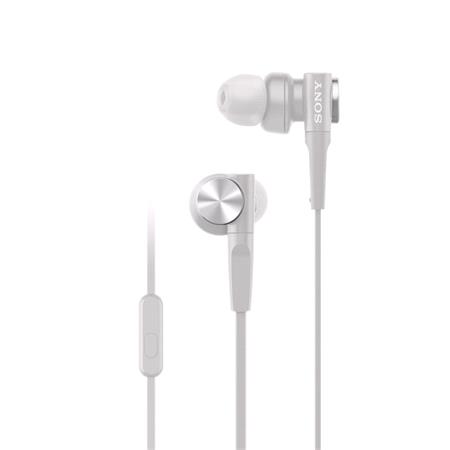 Sony Extra Deep Bass MDRXB55AP In Ear Headphones   White