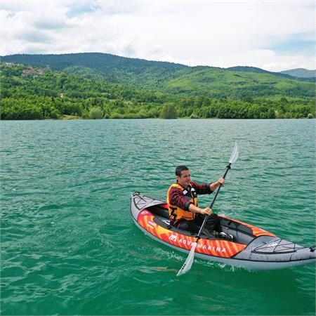 Aqua Marina Memba 330 Touring 10'10" 1 Person Kayak with DWF Deck   Kayak Paddle Included
