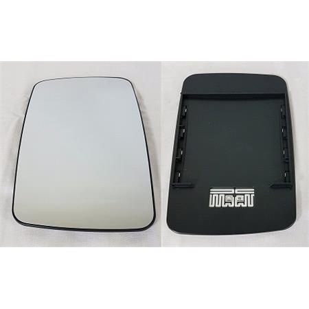 Right Wing Mirror Glass (heated) and Holder for Volkswagen LT Mk II Bus, 1996 2006
