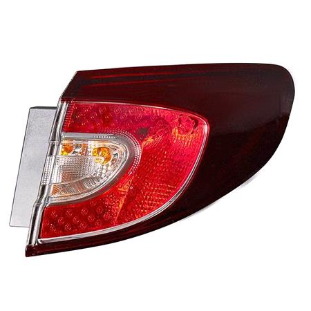 Right Rear Lamp (Estate Model Only, Outer On Quarter Panel, Supplied With Bulbholder And Bulbs, Original Equipment) for Renault MEGANE Estate 2009 on