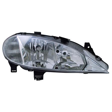 Right Headlamp (Twin Reflector) for Renault MEGANE Cabriolet 1999 2003