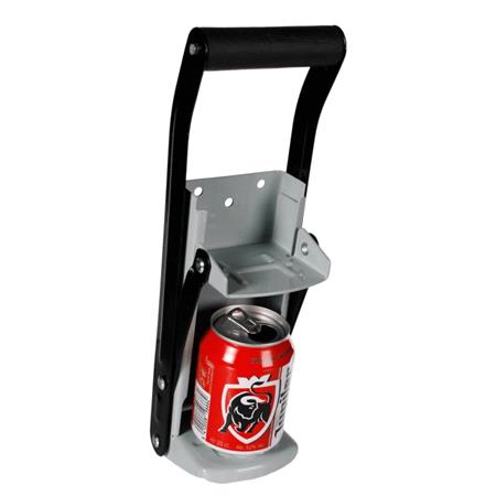 Metal Can Crusher with Bottle Opener