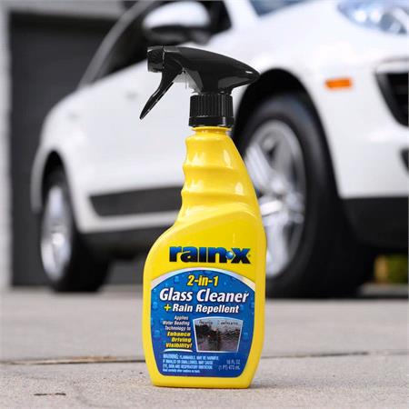 Rain X 2 in 1 Glass Cleaner & Rain Repellent   500ml