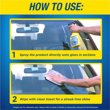 Rain X 2 in 1 Glass Cleaner & Rain Repellent   500ml