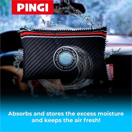 Pingi Car Dehumidifier with Humidity Indicator   Reusable