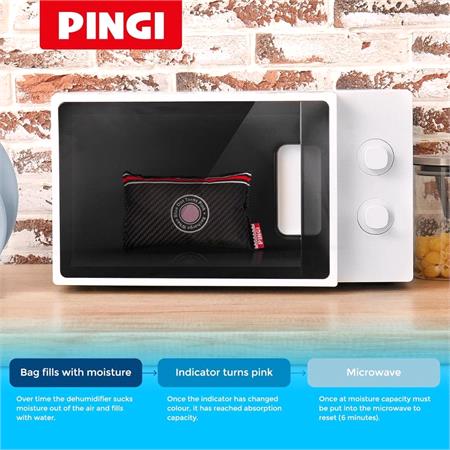 Pingi Car Dehumidifier with Humidity Indicator   Reusable