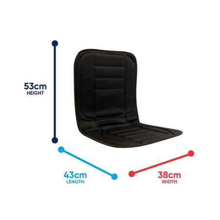 Heated Seat Cushion with Temperature Control Switch