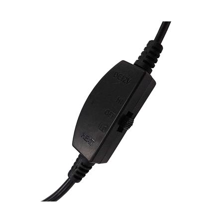 Heated Seat Cushion with Temperature Control Switch