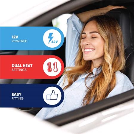 Heated Seat Cushion with Temperature Control Switch