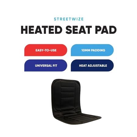 Heated Seat Cushion with Temperature Control Switch