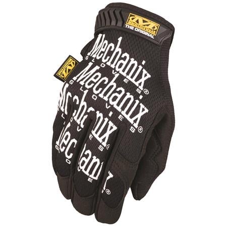 Mechanix Original Black Work Gloves   Xtra Large