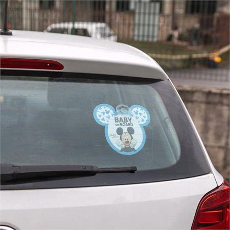 Mickey Mouse Baby on Board Sign