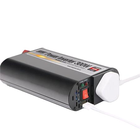 Maypole 300W   12V   230V Power Inverter with USB