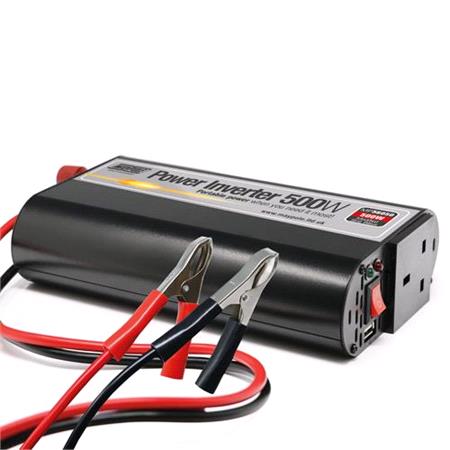 Maypole 500W   12V   230V Power Inverter with USB