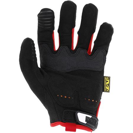 Mechanix M Pact Work Gloves Black Red   Large