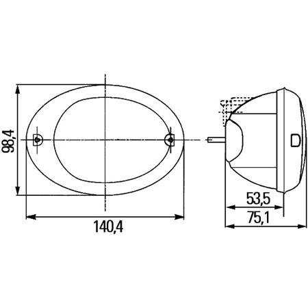 HELLA Combination Rear Lamp