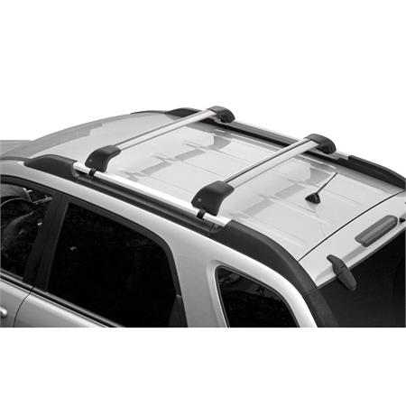 Nordrive Silenzio CX Edge Roof Bars for Skoda Fabia Estate, 2014 Onwards, With Raised Roof Rails