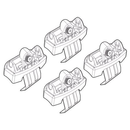 Nordrive Alumia silver aluminium aero Roof Bars for Mazda 3, 2013 2018, 5 Door Model