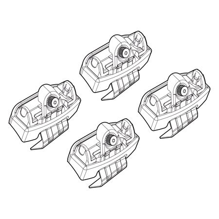 Nordrive Alumia silver aluminium aero Roof Bars for Audi A1 Allstreet 2019 Onwards