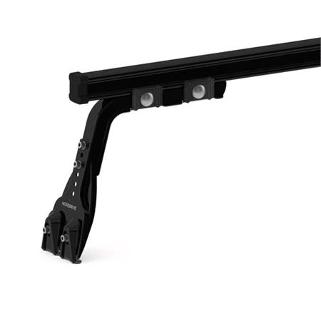 Nordrive 3 Steel Cargo Roof Bars (180 cm) for Renault TRAFIC Van 1980 1989, with Rain Gutters (43 58cm fitting kit, see image)