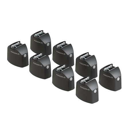 Nordrive 4 Steel Cargo Roof Bars (180 cm) for Man TGE Bus 2017 Onwards, With Built In Fixpoints