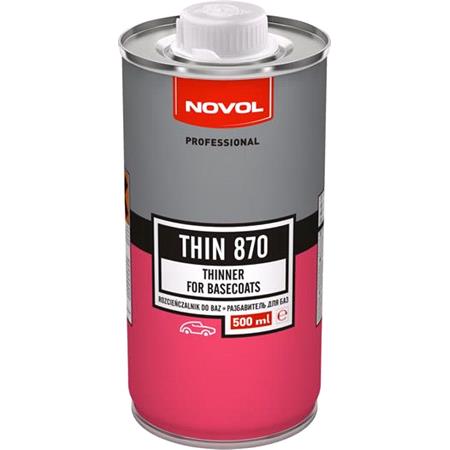 Thin 870   Thinner For Basecoats, 500ml