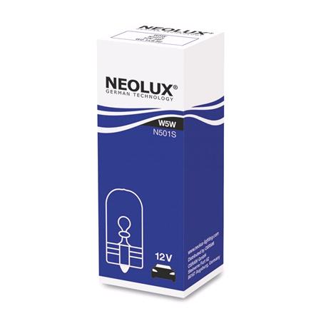 Neolux 12V W5W TW2.1x9.5d Bulb (Boxed)
