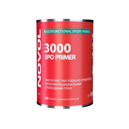 Novol N Range EPO Primer 3000, Multifunctional Epoxy Primer 1:1, 800ml; Requires 800ml Hardener 90 300