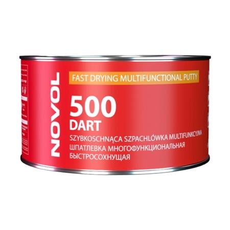 Novol N Range Dart 500, Multifuncional Fast Drying Putty, 1 Litre