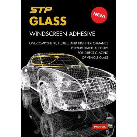 Novol STP Glass, Windscreen Adhesive, 310ml