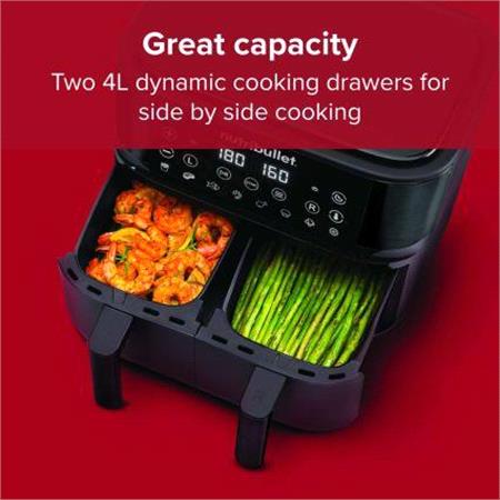 Nutribullet Twin Drawer Air Fryer   8L